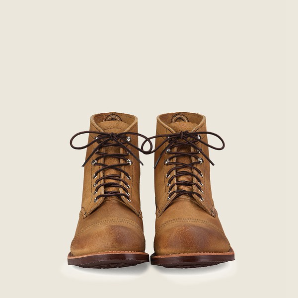 Red Wing Heritage Boots Iron Ranger - 6-Inch Muleskinner Læder - Khaki - Herre 3054-IVYNZ